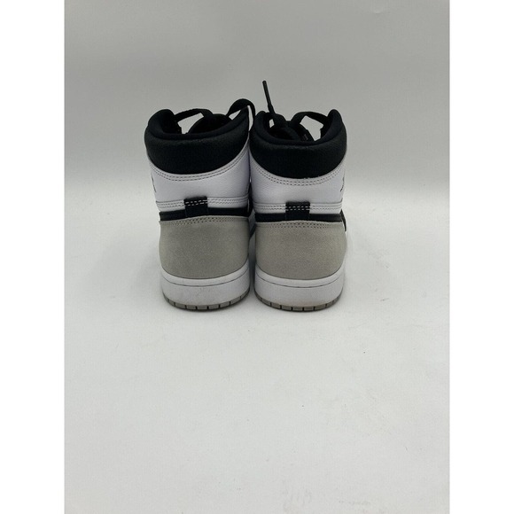 PRE-OWNED Nike Air Jordan 1 Retro High OG Men's Basketball Shoes Black US Size 8 - Picture 7 of 13